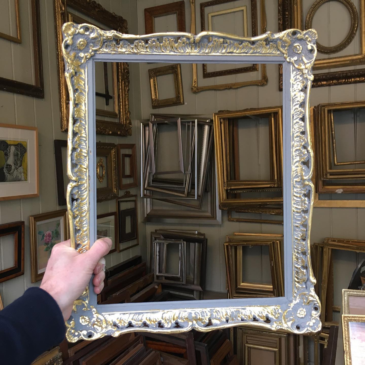 #douglasmcleodperiodframes #frames #framing #pictureframemaker #framemakers #gilding #carvers #restoration #salisburyframing